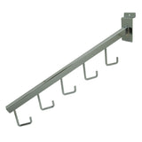 5-Hook Waterfall for Slatwall Square Tubing Carton of 24 - ExecuSystems 