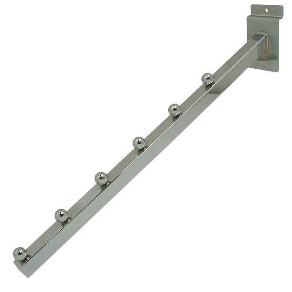 6-Ball Waterfall for Slatwall Square Tubing Carton of 24 - ExecuSystems 