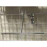 Western Hat Display for Gridwall Panels Chrome Lot of 10 for Retail Merchandising, Trade Show, Home FREE SHIPPING - ExecuSystems 