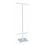 Adjustable Floor Standing Bulleting Sign Holder With Flat Base - ExecuSystems 