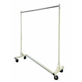 White Heavy Duty Z Rack with Casters - ExecuSystems 